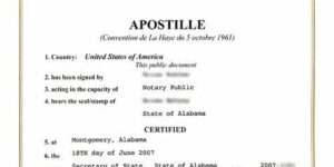 apostille for any USA state